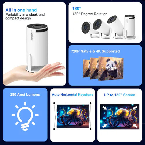 GlowRoom Mini Galaxy Projector